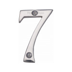 M Marcus Heritage Brass Numeral 7 - Face Fix 51mm 